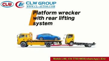 Flatbed Rollback Tow Trucks Operation video