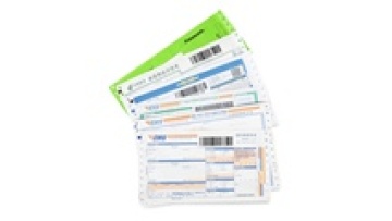 Custom Ply Multi-colors Carbonless Offset Paper DHL Air Waybill Carbonless Copy Paper1