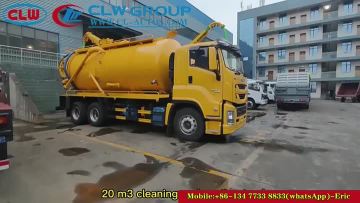 ISUZU Jetting Vacuum Sewer truck