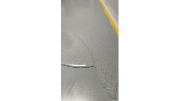 painting a cement floor to look like marble