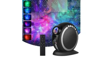 Tuya WiFi Smart Star Projector Galaxy for Holiday Party APP Control Smart Home Nebula Projector Works for Google Home Alexa1
