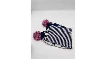CF-W-0017 knitted scarf (1)