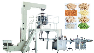 Automatic Peeled Garlic Raw Garlic Bottle filling sealing Multihead weigher packing machine1
