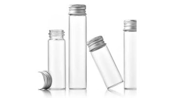 serological tubes with aluminum screw cap