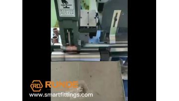 how to roll the copper fittings coupling