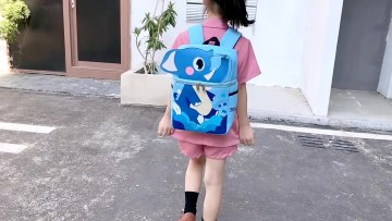 Cute Elephant Kindergarten Anti-lost 3D Backpacks Custom Stylish Travel School Outdoor Cartoon Children Bag Backpack For Girl1