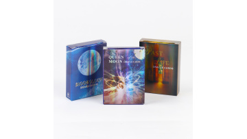 Laser tarot cards