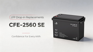 CFE-2560SE 25.6V 100Ah LFP Drop-in Replacements Battery