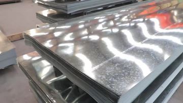 Galvanized steel plate