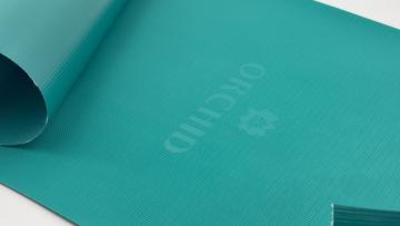 ORCHID Embossed Olive PVC Tarpaulin