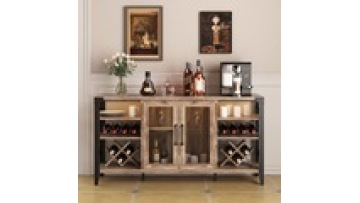Custom European modern Style hot sale iron work Living Room supermarket bar Wall Mounted wine Display rack storage Cabinet1