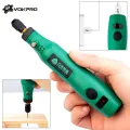 Cordless Drill Engraver Pen 3.7V Li-on USB Charging Cable 3-Speed Rotary Tool Grinding With Drill Bit Accessory Kit Dremel Tools