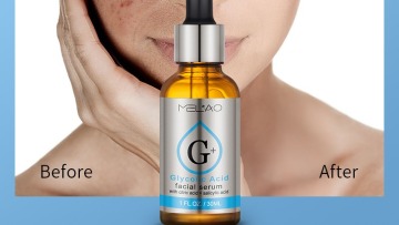 Wholesale Hot selling Private Label Natural organic Anti-aging Smooth Wrinkles Anti Acne Treatment Collagen Glycolic Acid serum1