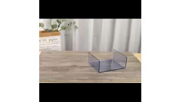 Colorful Acrylic U-Shelf: Modern Display for Any Space
