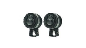 HJG Motorcycle high and low beam headlights 12W explosive flash headlights 1500LM white yellow dual color spotlight1