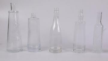 empty wine bottles