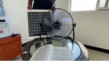 solar fan system dc