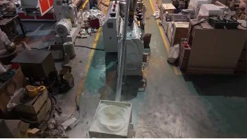 63-200 PVC  dual die head pipe making machine 