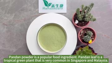 Pandan powder spray dried