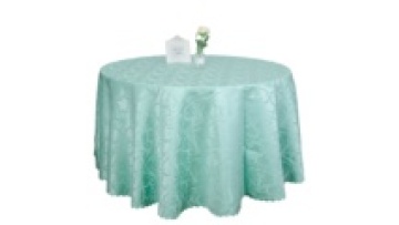 Elegant Wholesale Turquoise Round Table Linen for Wedding Parties1