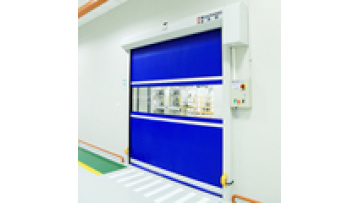 New Launch Hot Selling Pvc Fabric Exterior Roller  Rapid High Speed Rolling Shutters Door For Factory1