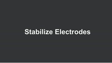 Electrode Stabilization for fusion splicer