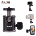 XILETU MT26 Aluminum Metal Mini 360 Degree Tripod Ball Head Panoramic Head W 1/4 Screw For DSLR GoPro