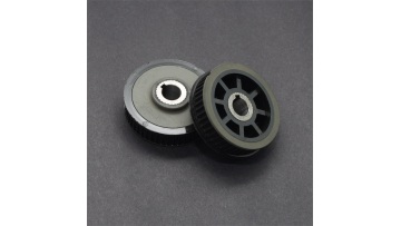 Single spindle motor pulley