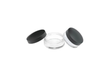 5ml Rotating Loose Powder Jar With Sifter With Black Cover1