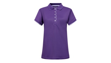 ladies solid polo