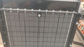 Side of air compressor unit