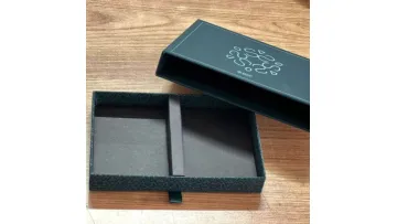Custom Drawer Gift Cardboard Box for Cosmetic Samples with Lining1