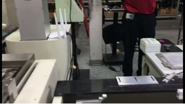 robot machine making PVC shoes