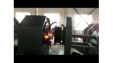 cement electric pole wire cage making machine1