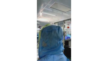 Frequency testing in medical nebulizer workshop