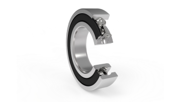 Single Row Deep Groove Ball Bearings With Stop Grooves And Stop Rings On The Outer Ring