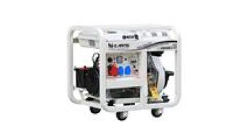 Open frame 6KW portable generator with wheels 8KVA power diesel generator1