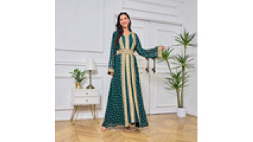 MT091 Kaftans Moroccan Dubai Muslim Desgin Turkey Abaya in Dubai Solid Dresses for Ramadan1