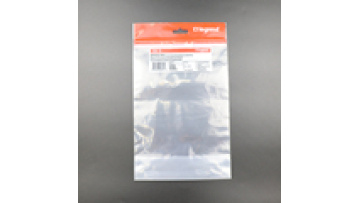 Custom Printed Clear Window Recyclable Plastic Lingerie Clothing Packaging Zip Lock Bags With Logo And Hanging Hook1