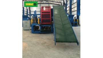 Tyre Recycling Shredder Installed In India