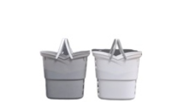 Collapsible Plastic Laundry Basket  Foldable Pop Up Storage Container Organizer  Pet Bathing Basket  Space Saving Hamper1