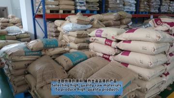 PSelecting high-quality raw materials
