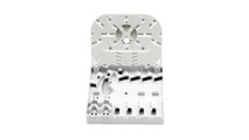 FTTH FTTD Fiber Optic Access Terminal Box Faceplate - 4 Port Wall Outlet (1-4 Core)1
