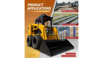 Factory Wholesale Price Mini Loader Snow Removal Track Loader Skid Steer Backhoe Loader1