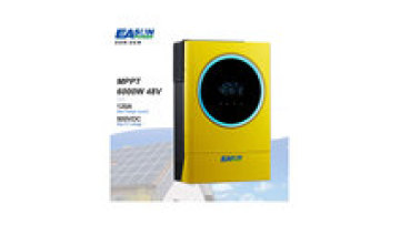 EASUN POWER Touch Screen Rated Power 5600W 230Vac 120A PV 450Vdc LED Ring Lights 5KW Solar Inverter MPPT Hybrid1