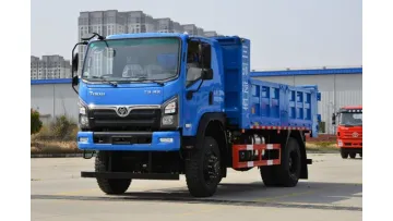 Long-Lasting Durability Tri-Ring 4X4 4.3m 200HP 7.5cbm Rear Dump Truck1