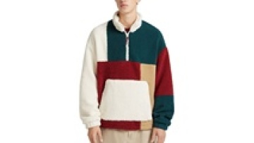 Winter Great Quality Heavy Thick Hoodies Fleece Zip Up Split Color 80 Cotton 20 Polyester Hoodie1