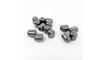Tungsten carbide spherical buttons