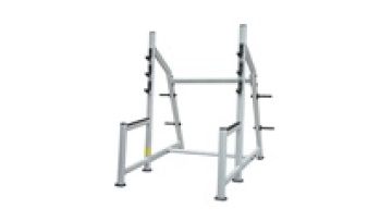 Squat rack fitness machine