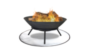 Silicone Coated Bbq Grill Smoker Pad Fireproof Camping Large 3 Layers Heat-Resistant Outdoor Fire Pit Lawn Mat 36 Inch For Grass1